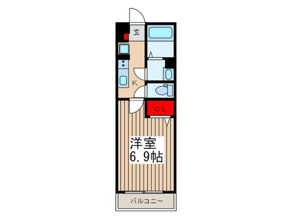 リブリ・グレーヌの物件間取画像